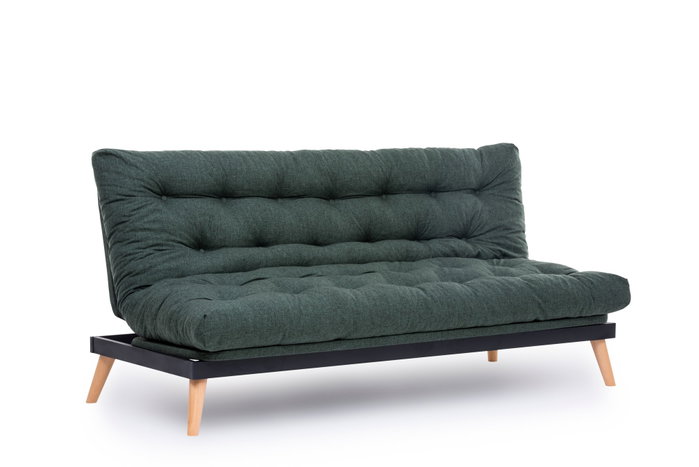 Atelier Del Sofa Saki Sofá cama de 3 plazas Verde